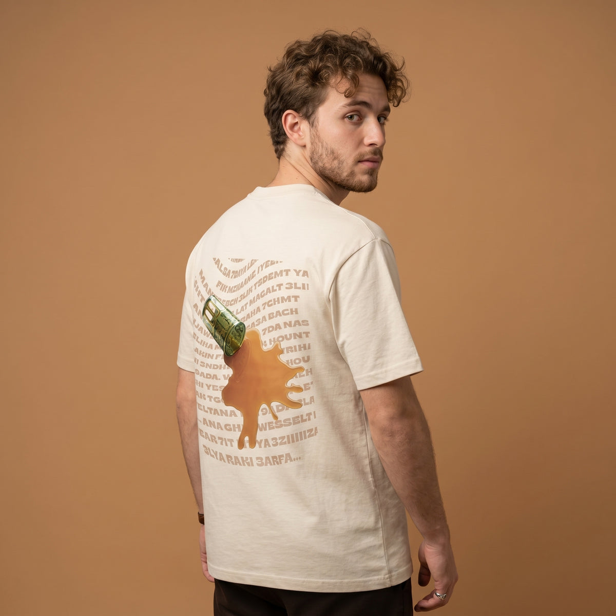 T-shirt Apricot