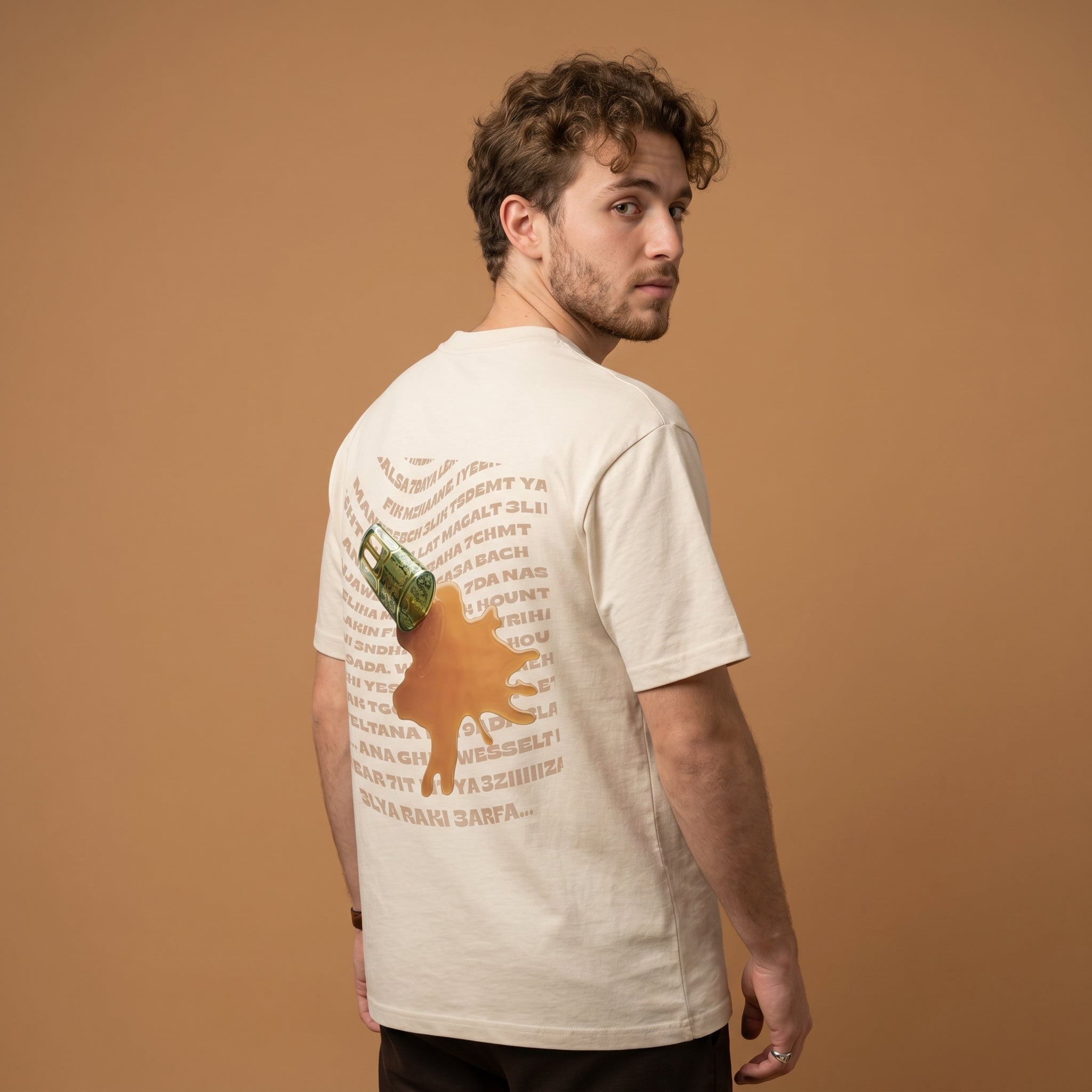T-shirt Apricot