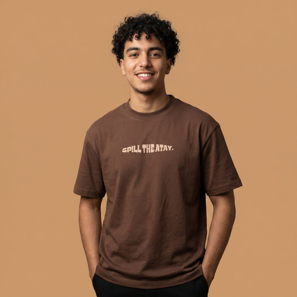 T-shirt Brown