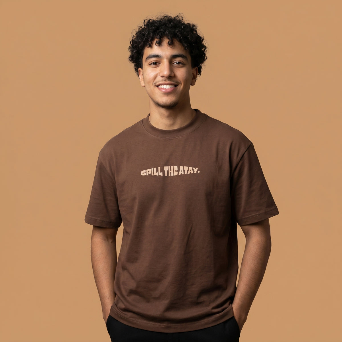 T-shirt Brown