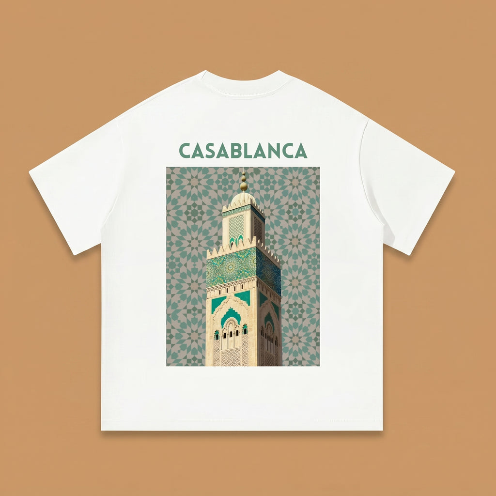 CASA HASSAN II MOSQUE T-SHIRT
